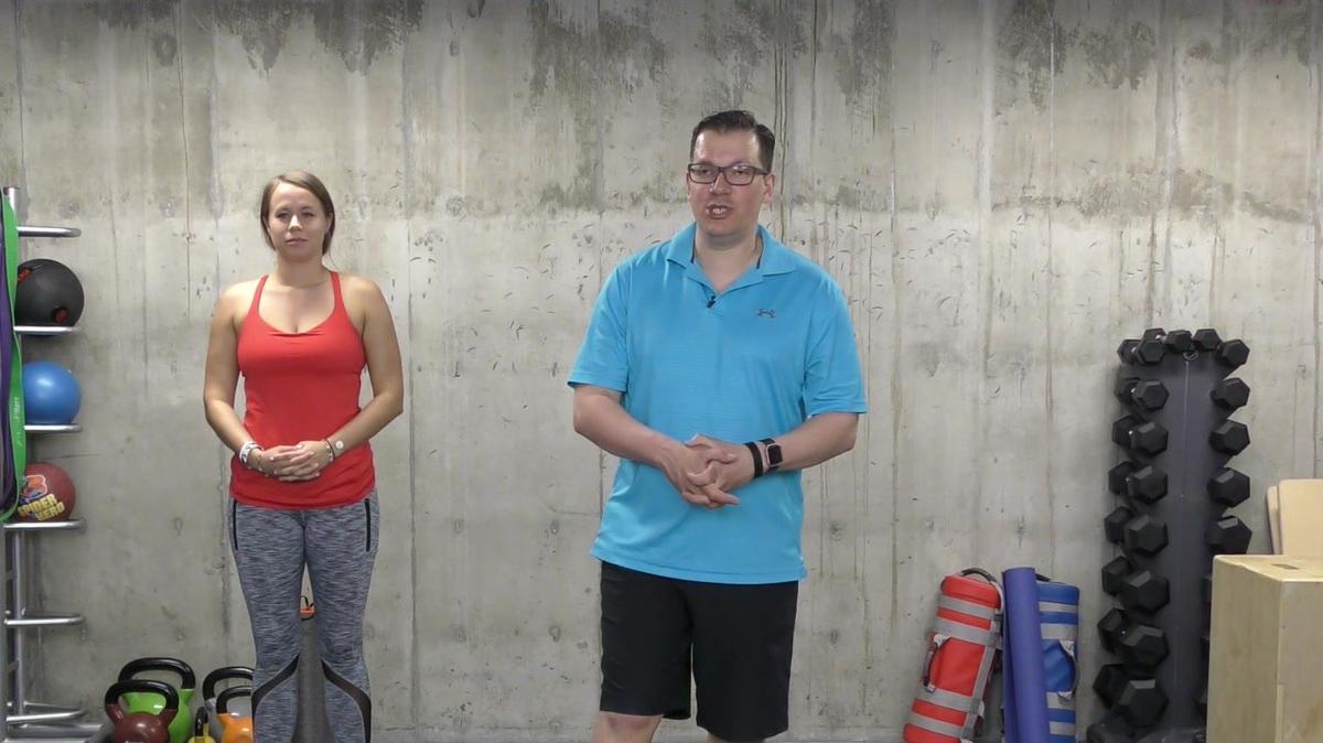 Standing Routine - Safe for Hip Replacement - Instructional Video