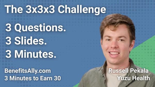 Yuzu Health - 3x3x3 Challenge with Russell Pekala