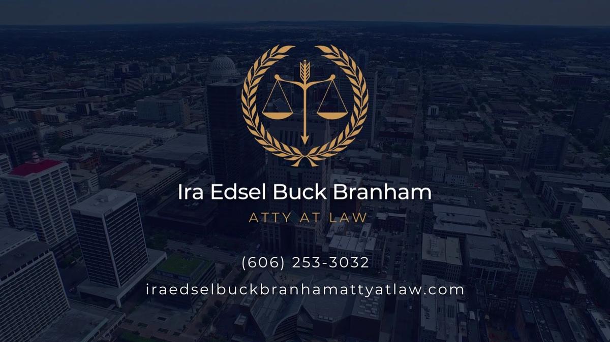 Ira Edsel Buck Branham Atty At Law