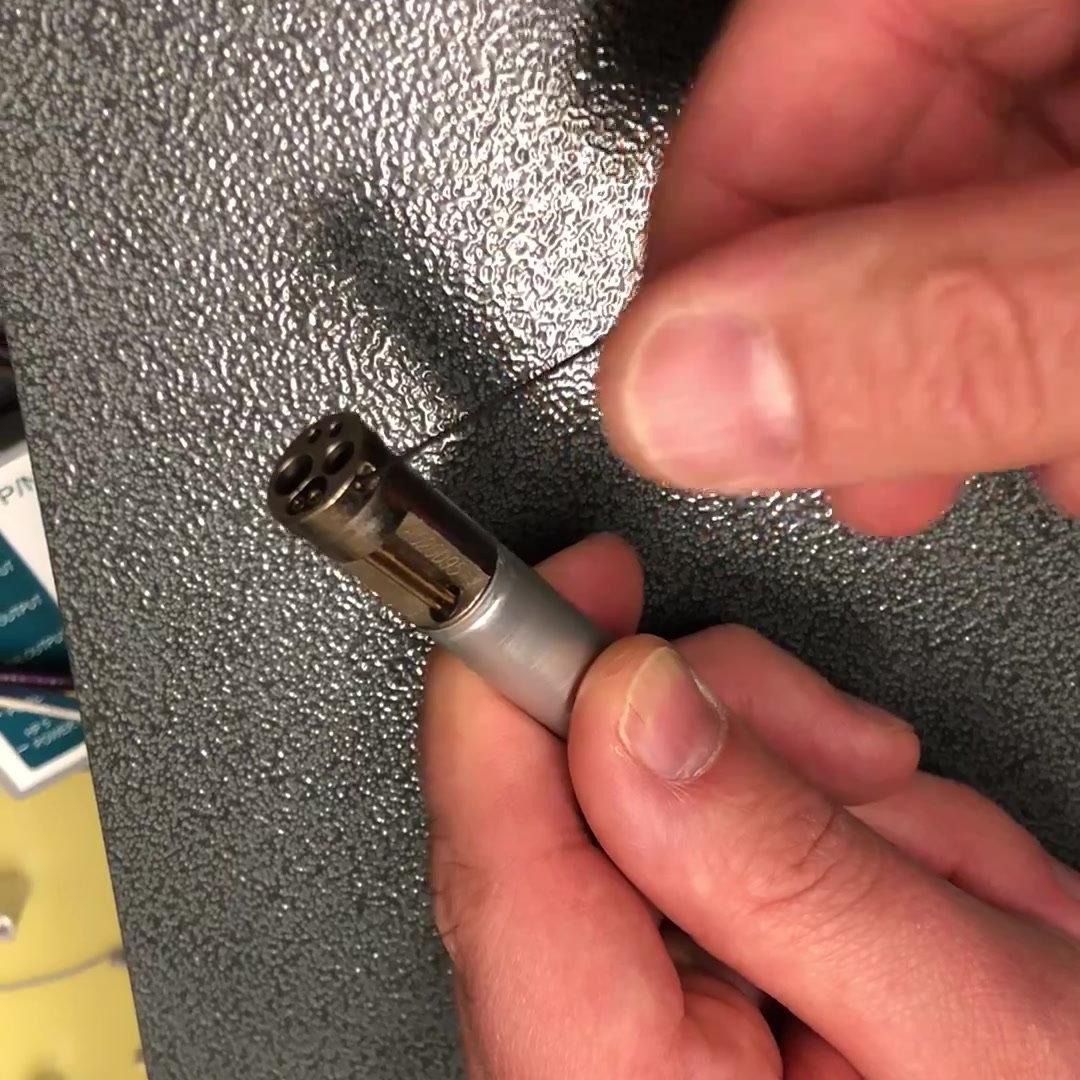 Removing and Replacing Fiber Optic Pin Adapter [66-4033]