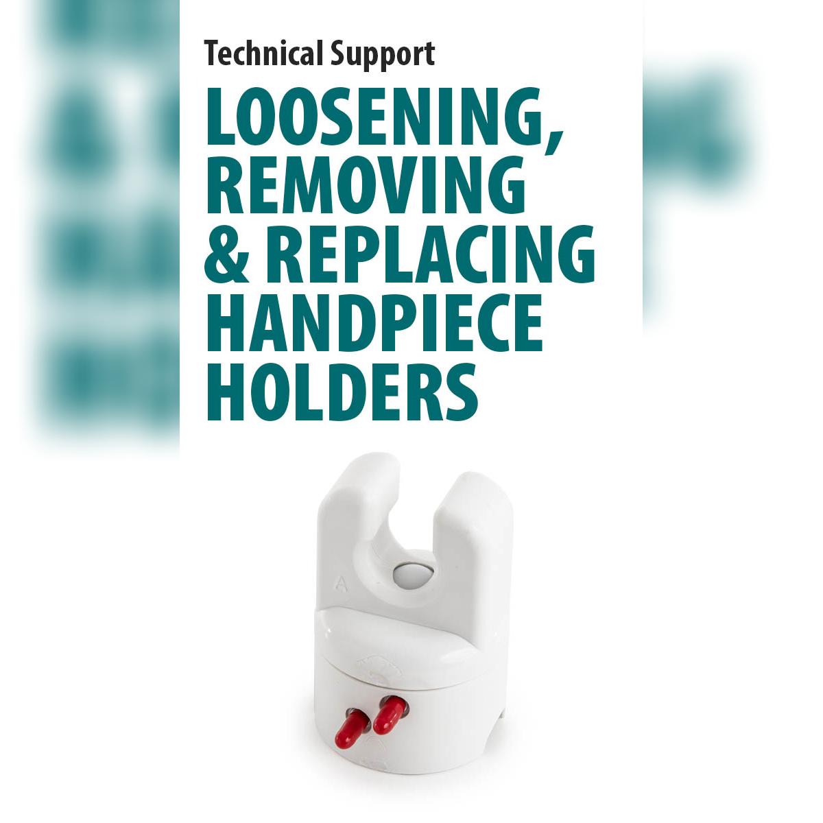 Loosening, Removing and Replacing Handpiece Holders [66-4029]