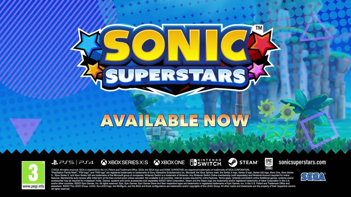 Sonic Superstars Launch Trailer