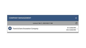 Company Management Overview