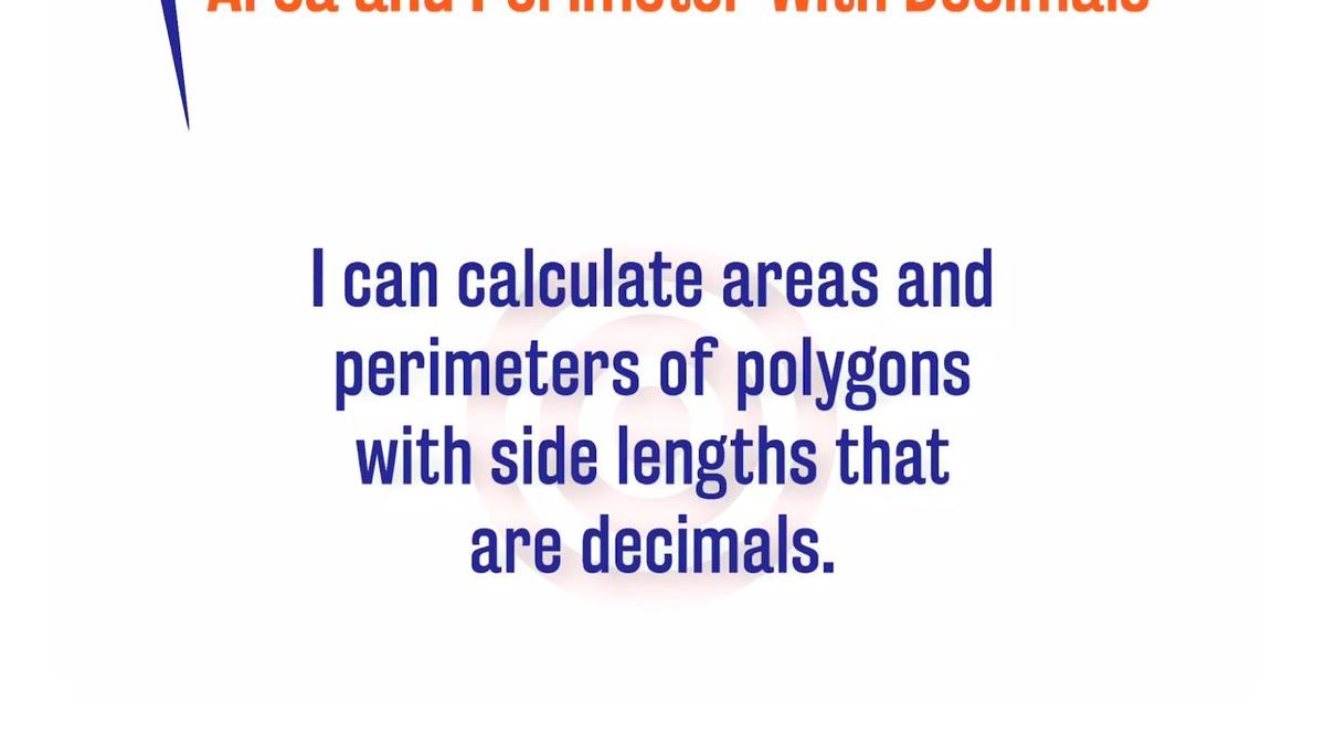 ORSP 1.9.2 Area and Perimeter with Decimals