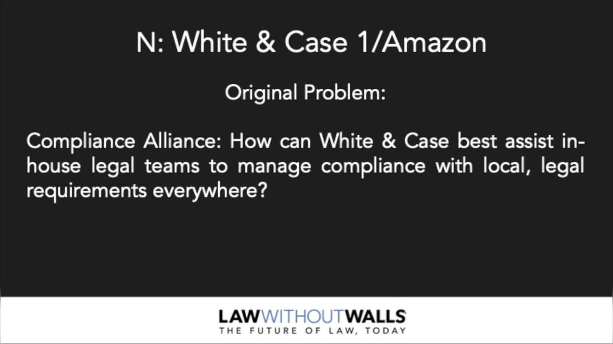 N: White &amp; Case 1:Amazon