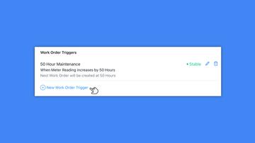 Creating Meter Reading Work Order Triggers (SPA)