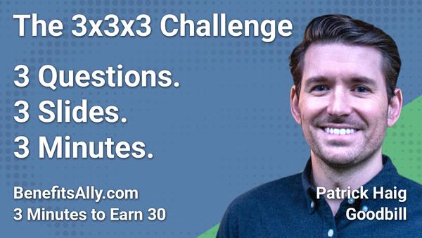 Goodbill - 3x3x3 Challenge with Patrick Haig