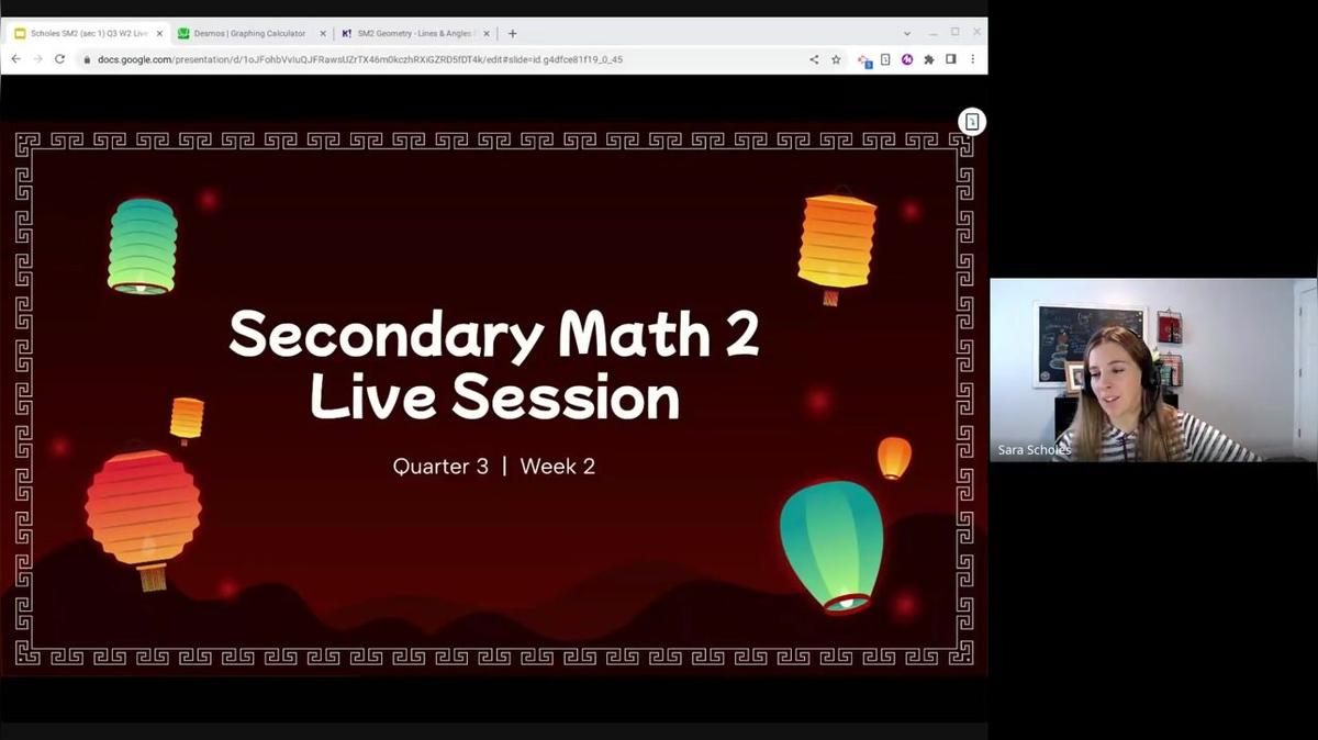 Scholes SM2 (sec 1) Q3 W2 Live Session Recording