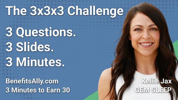 GEM SLEEP - 3x3x3 Challenge with Kellie Jax