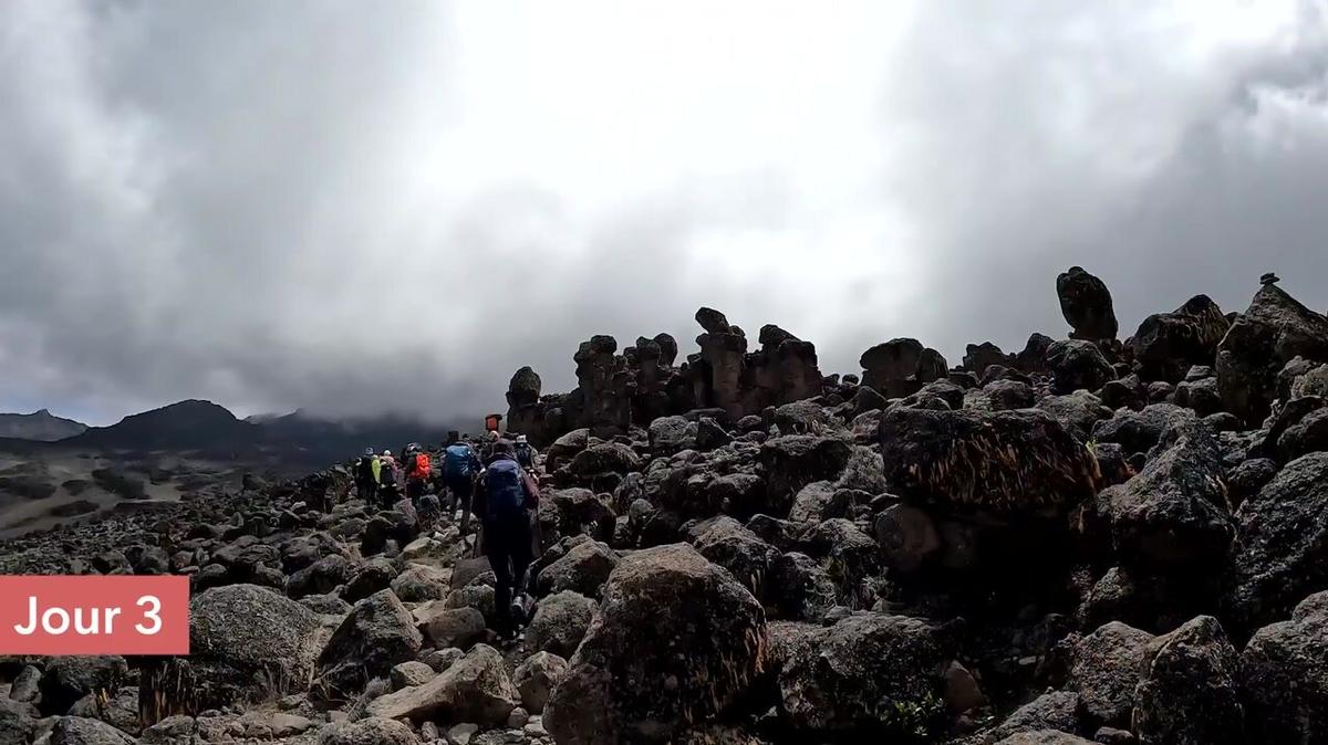 Cediv. Ascension du Kilimandjaro. Jour 3