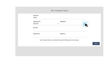 PP14 - ACH Transaction Search