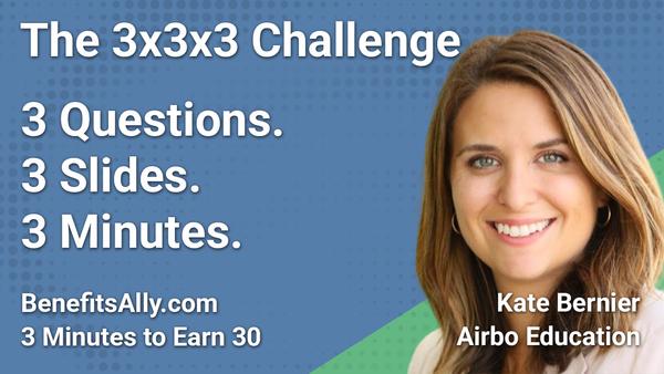 Airbo Education - 3x3x3 Challenge with Kate Bernier