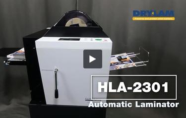 Dry-Lam HLA-2301 Commercial Automated Lamination Demo Video