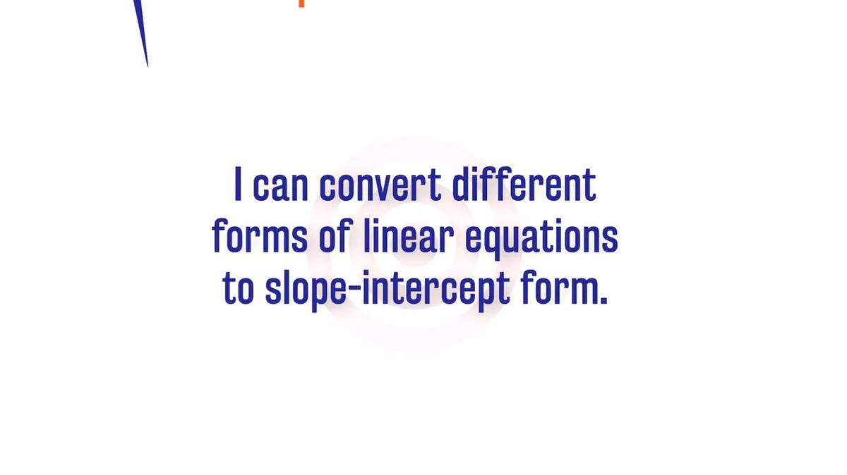 ORSP 3.4.4 Linear Equations in Other Forms