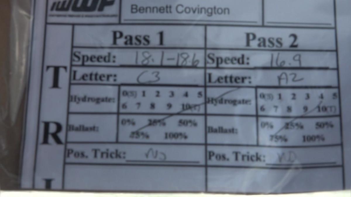 Bennett Covington IB Round 1 Pass 1