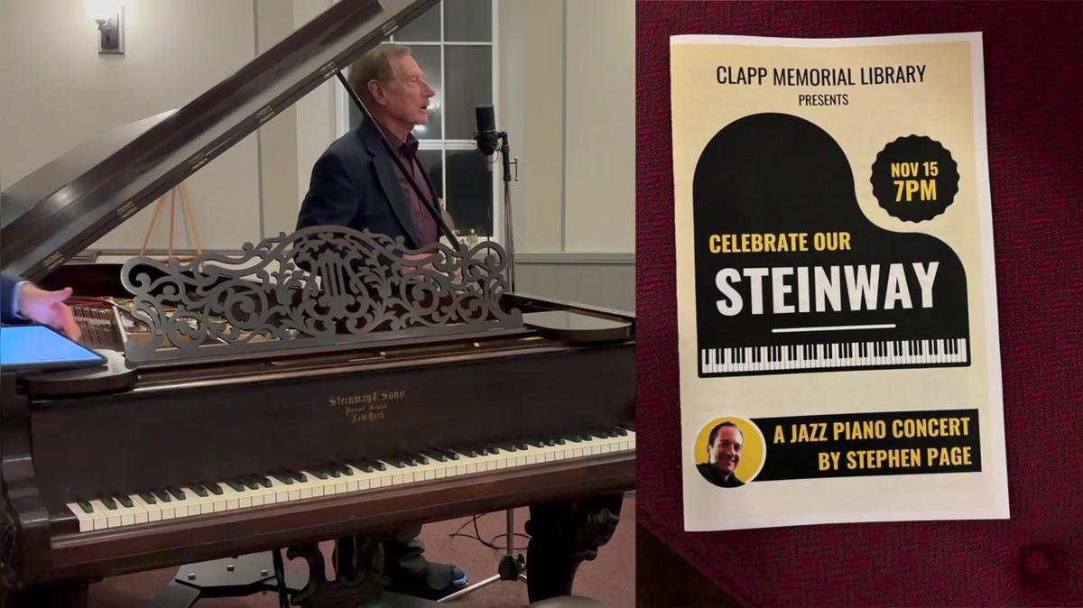 Clapp Memorial Library presents Stephen Page 11-15-2024