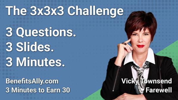 Fairwell - 3x3x3 Challenge With Vicky Townsend