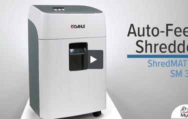 Auto-Feed Shredder ShredMatic SM 300 Demo Video