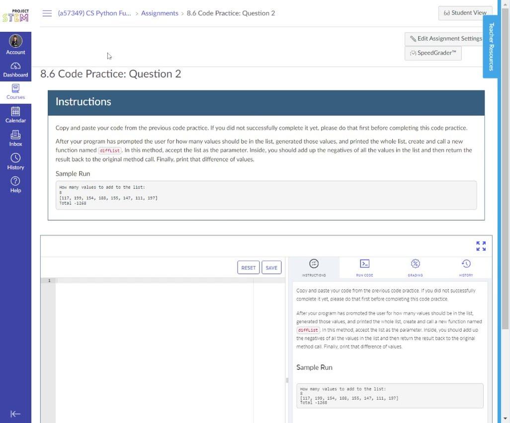 8.6 Code Practice Question 2