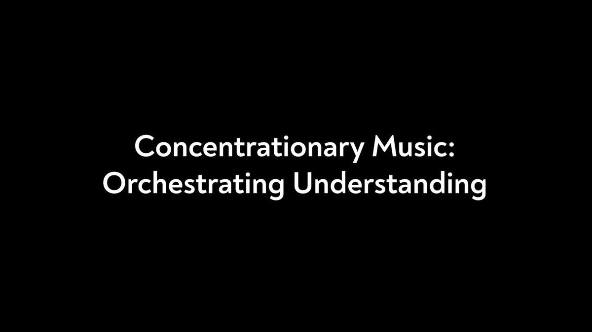 Orchestrating Understanding