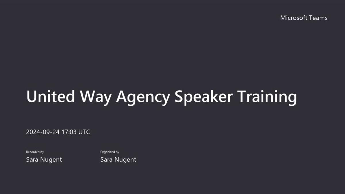 United Way Agency Speaker Training-20240924_120347-Meeting Recording
