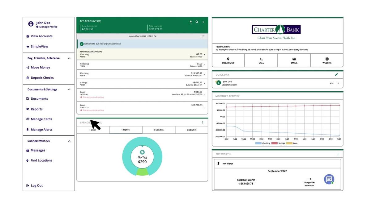 Charter Bank: Online Banking Basics