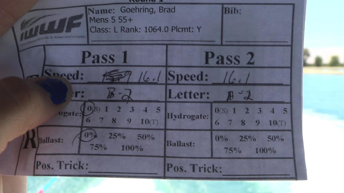 Brad Goehring M5 Round 1 Pass 1