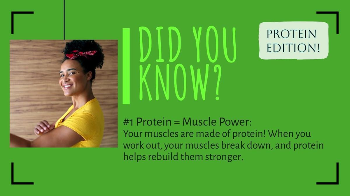 Facts about Protein