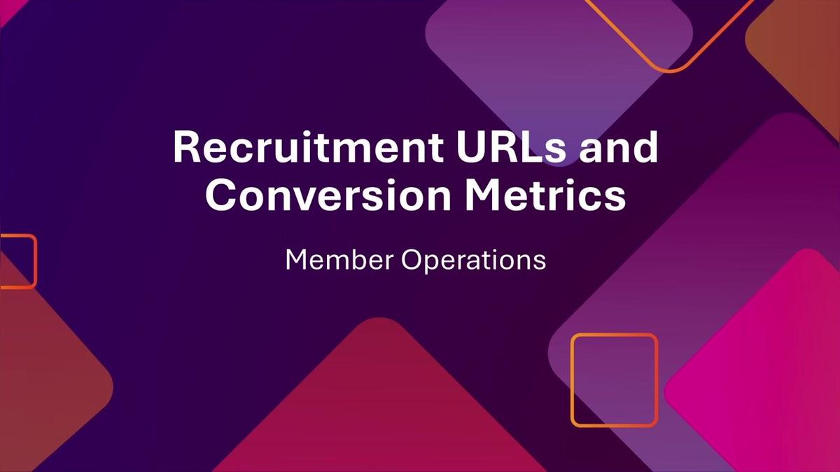 Recruitment URLs and Conversion Metrics March 2025