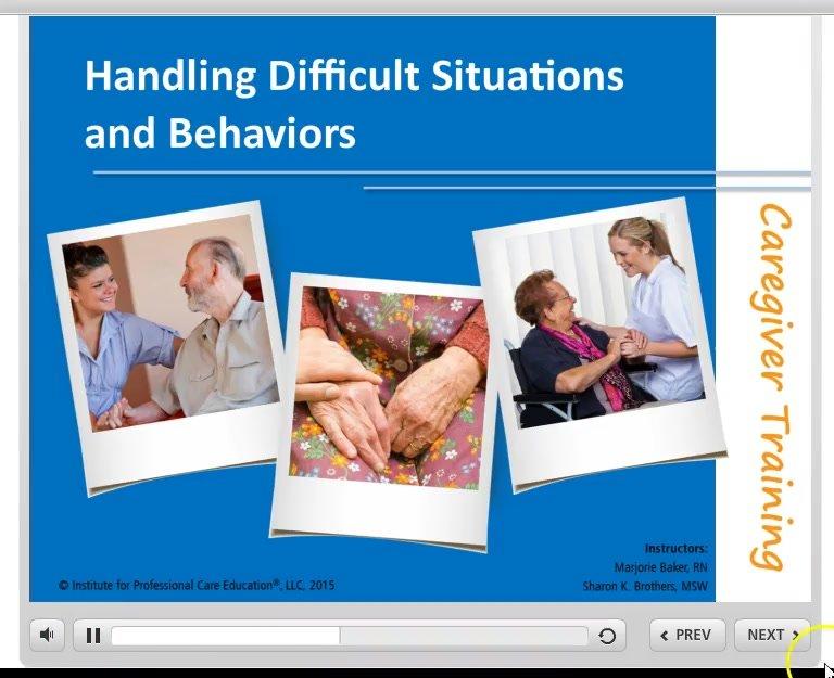 Handling Difficult Situations and Behaviors