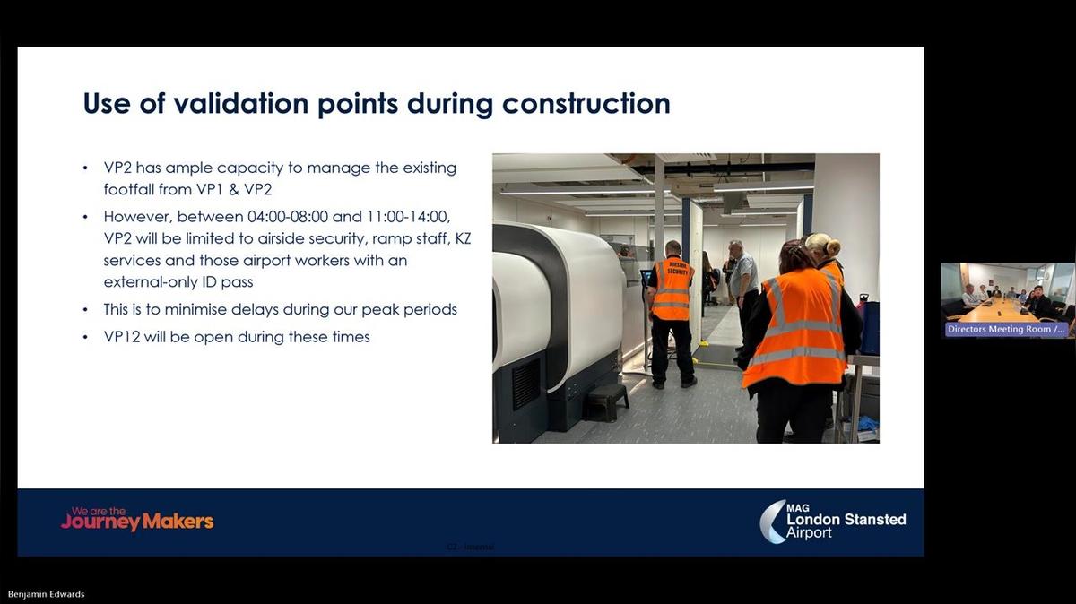 Transforming Stansted progress update 16 April 2025