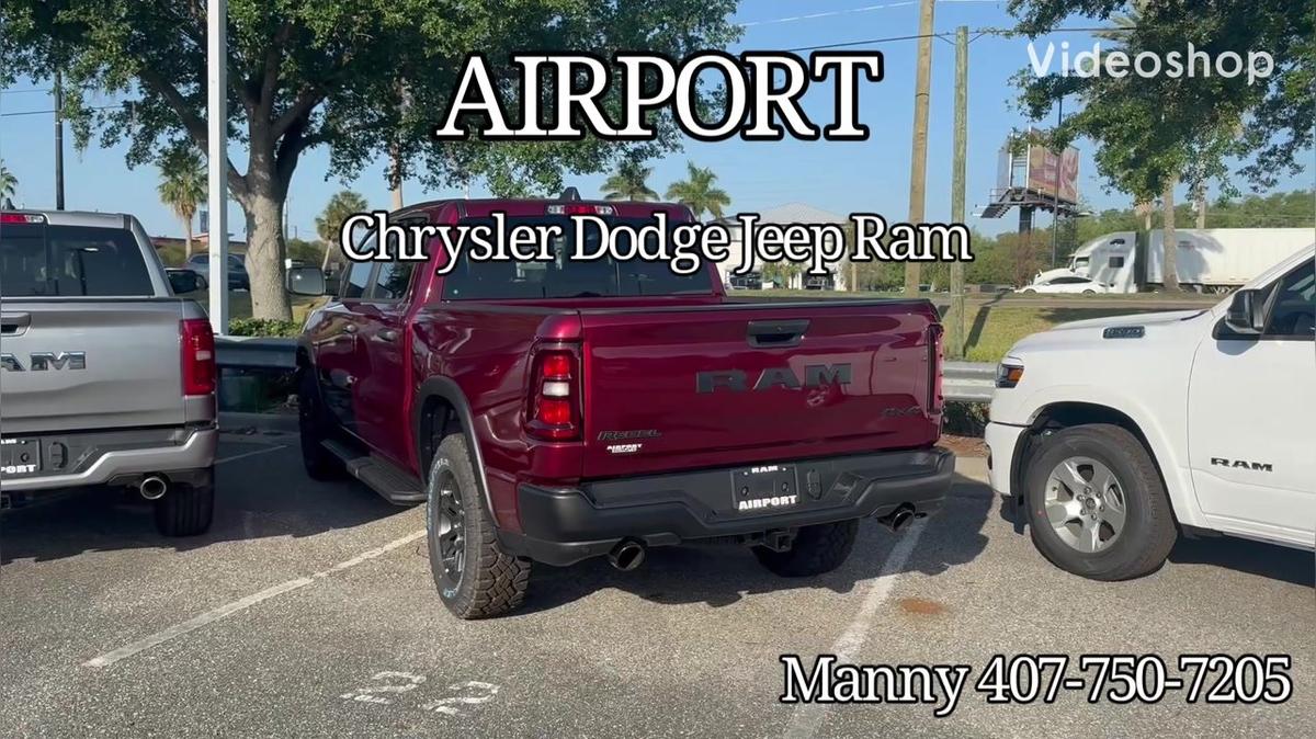 Leonardo&#39;s Ram Rebel by Manny/AirportCDJR 407-750-7205