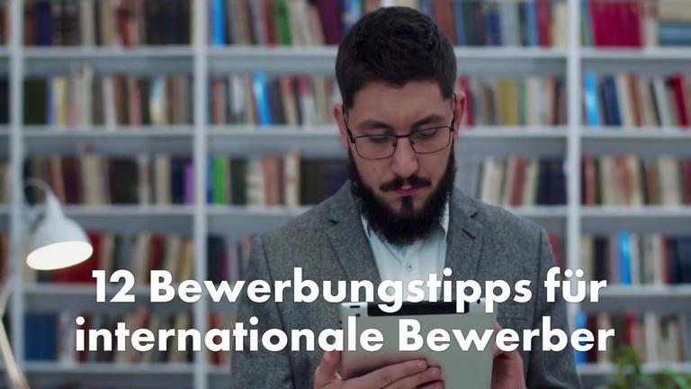 12 Bewerbungstipps für internationale Bewerber