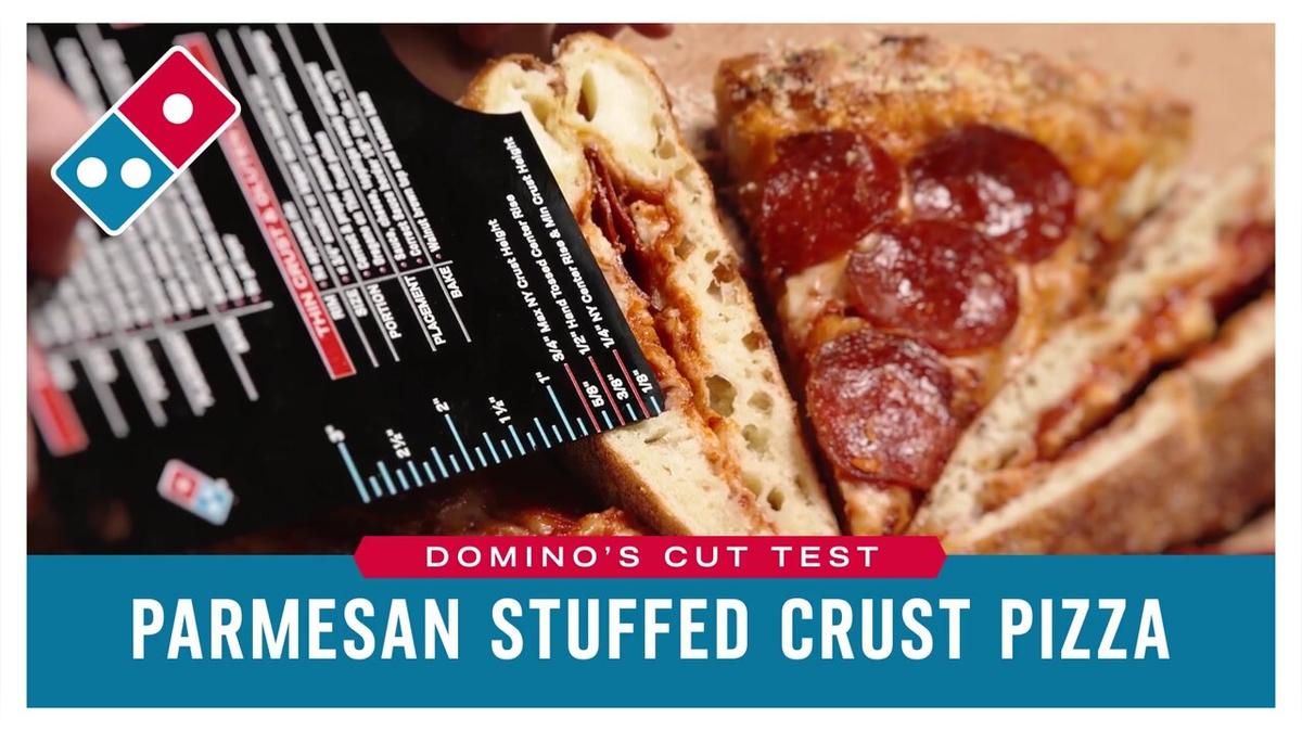 Parmesan Stuffed Crust Cut Test Tutorial Video
