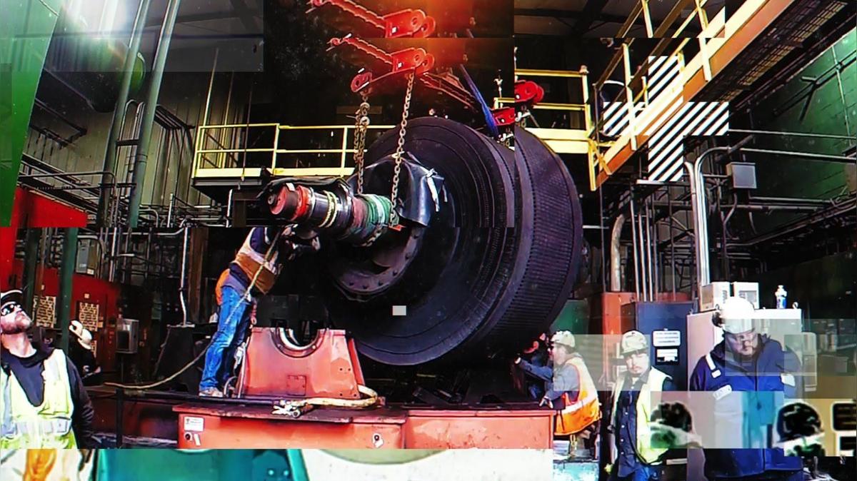 Aluminum Plant Motor Remove and Replace
