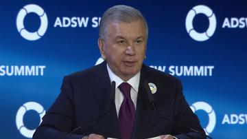 2025 - ADSW - Summit - 14th - 03 - Uzbekistan Green Energy and Innovation Hub on the Ancient Silk Road - HE Shavkat Mirziyoyev