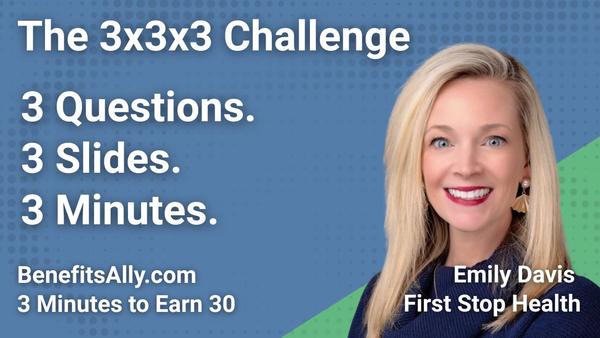 First Stop Health - 3x3x3 Challenge with Emily Davis