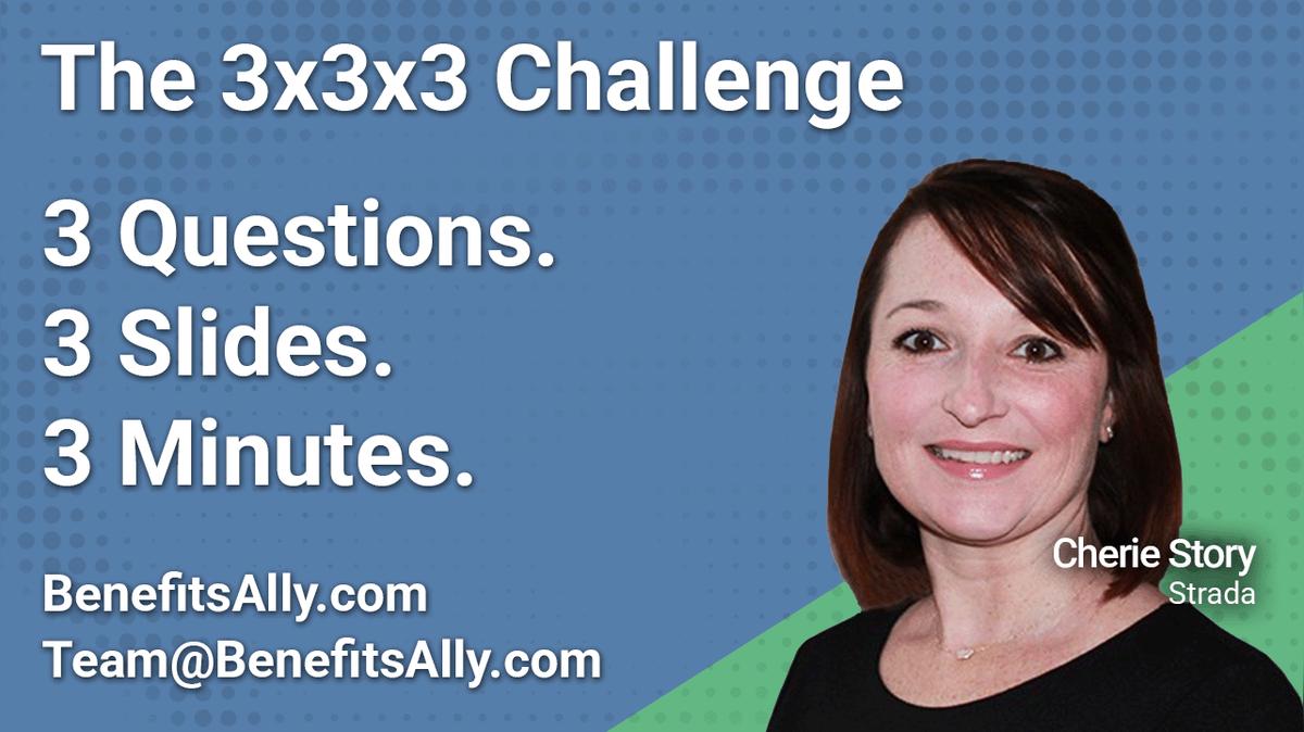 Strada - 3x3x3 Challenge with Cherie Story