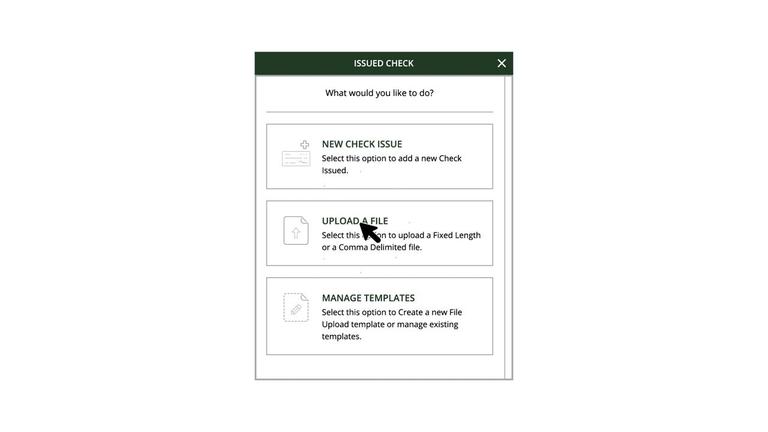 Add Checks Via Upload