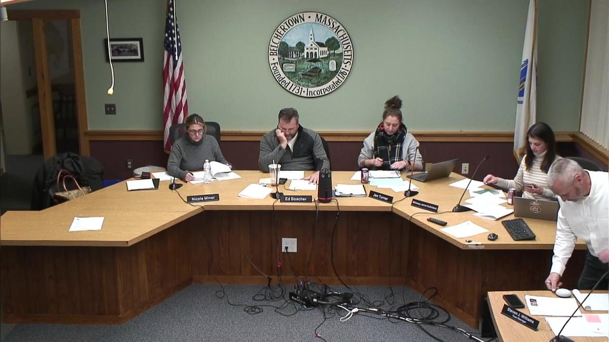 Belchertown Select Board 12-16-2024