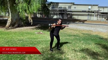 Horizontal Top Hip Hinge