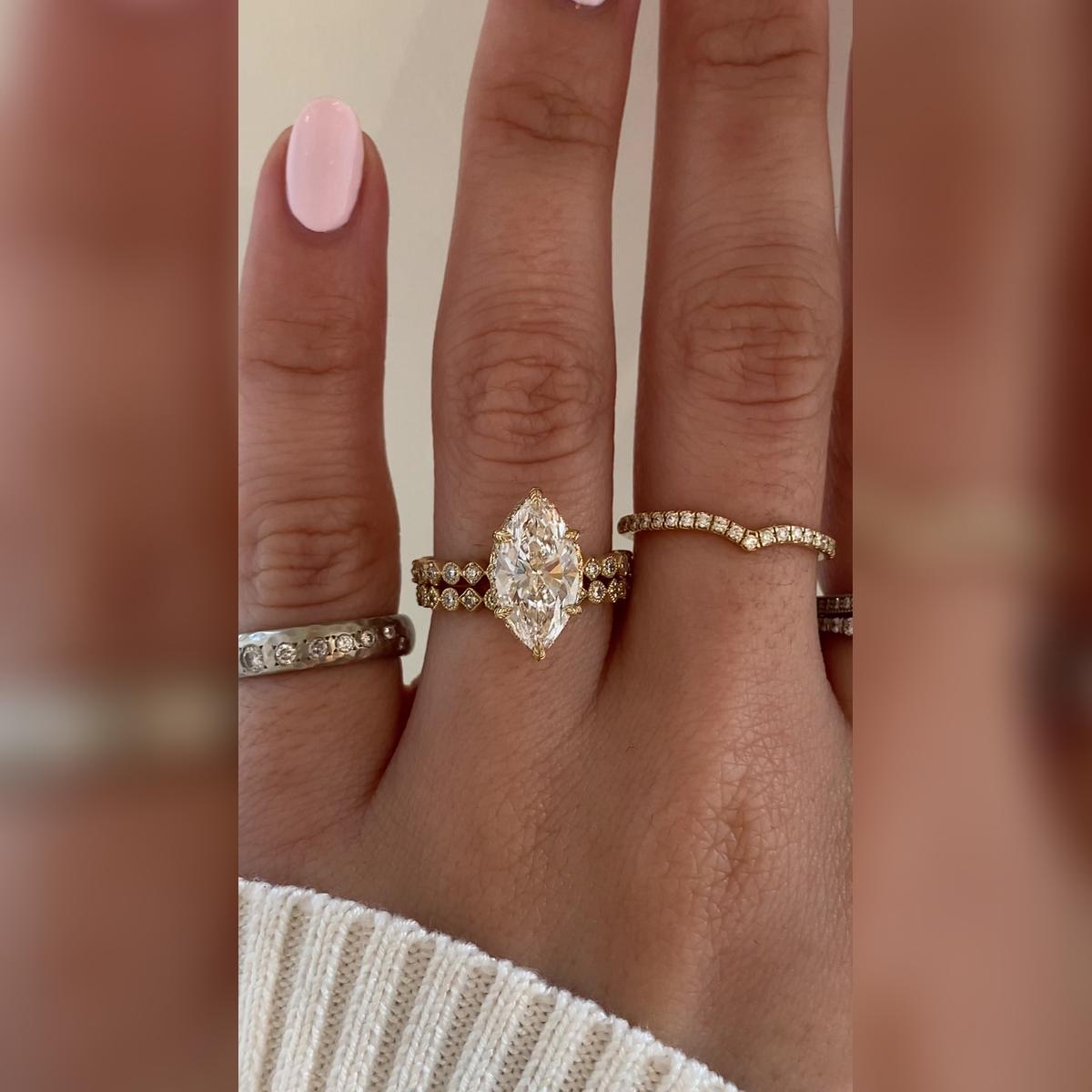 Geneva Wedding Band Pairings