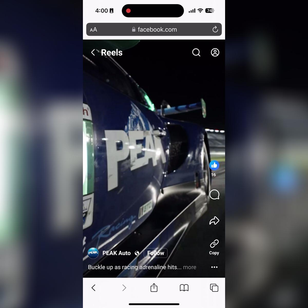PEAK Ad Spot FB F1 Movie 6.9.25