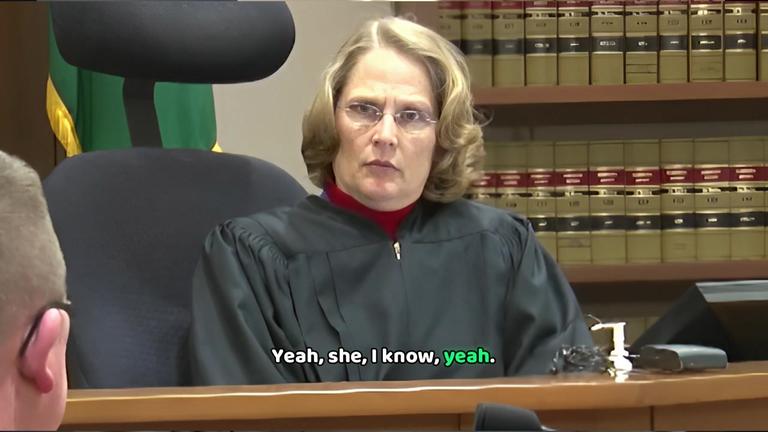 Look of Lies : Judge Knows He Is Lying