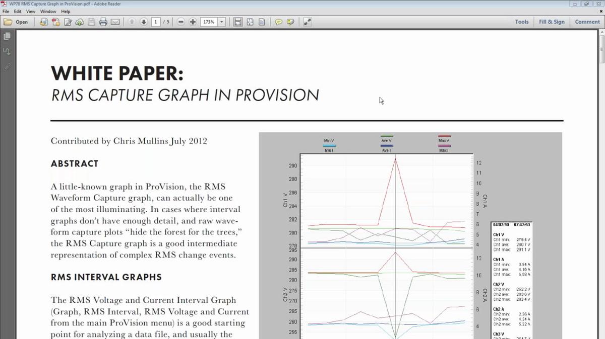 Ask a Pro: RMS Capture Graph in ProVision