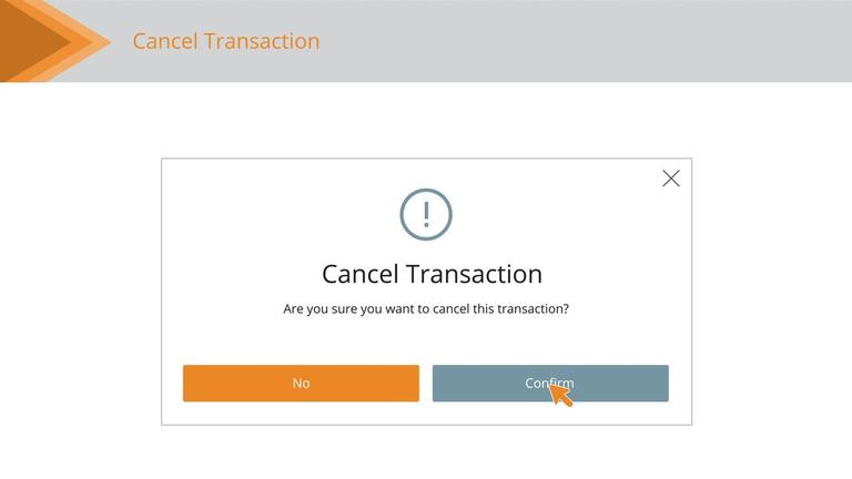 Cancelling Individual Transactions