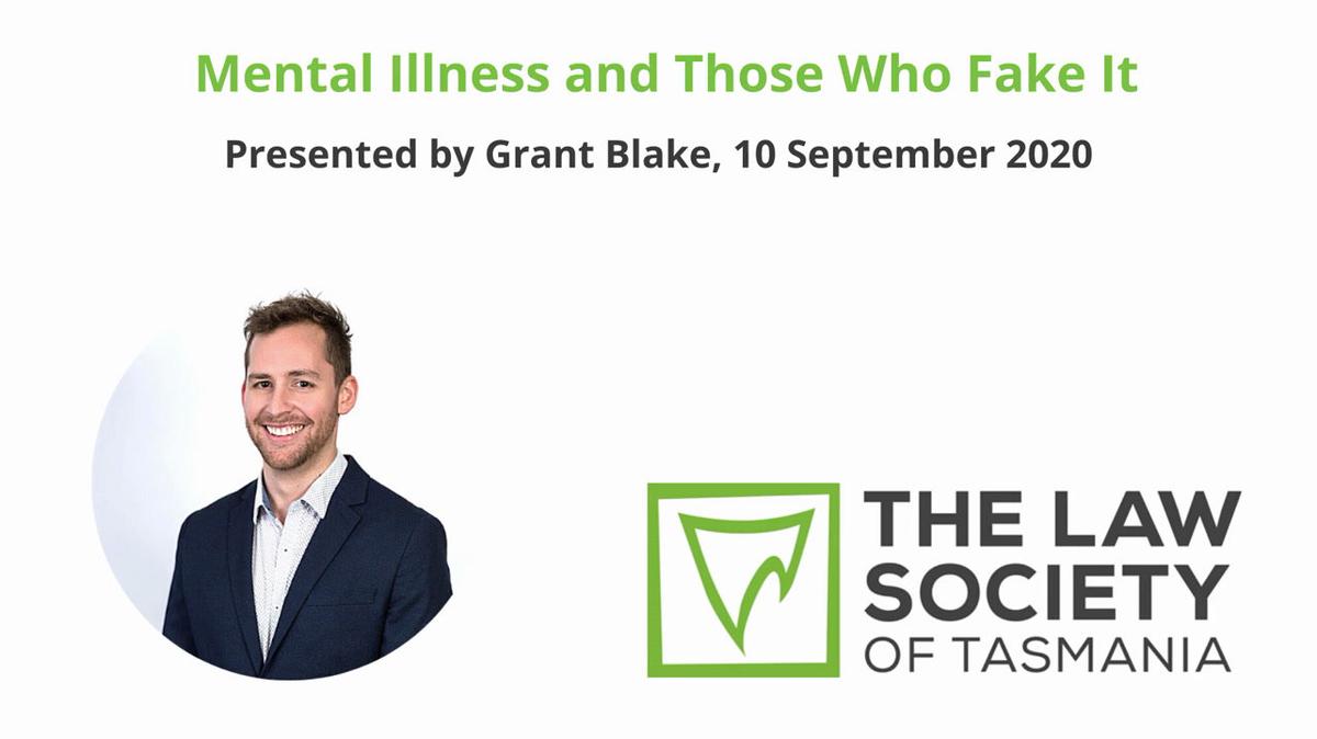 Mental Illness and Those Who Fake It