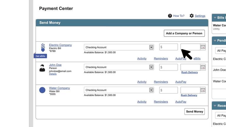 BPCF06 - Scheduling Payments