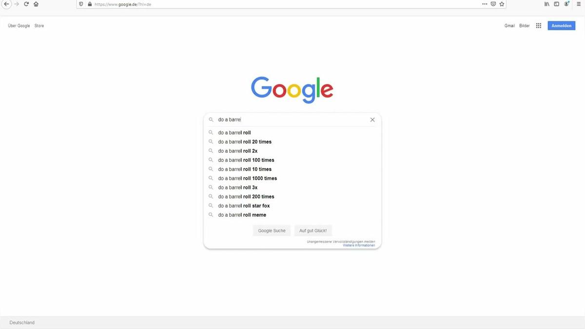 Kennst du diese versteckten Google Spielereien?