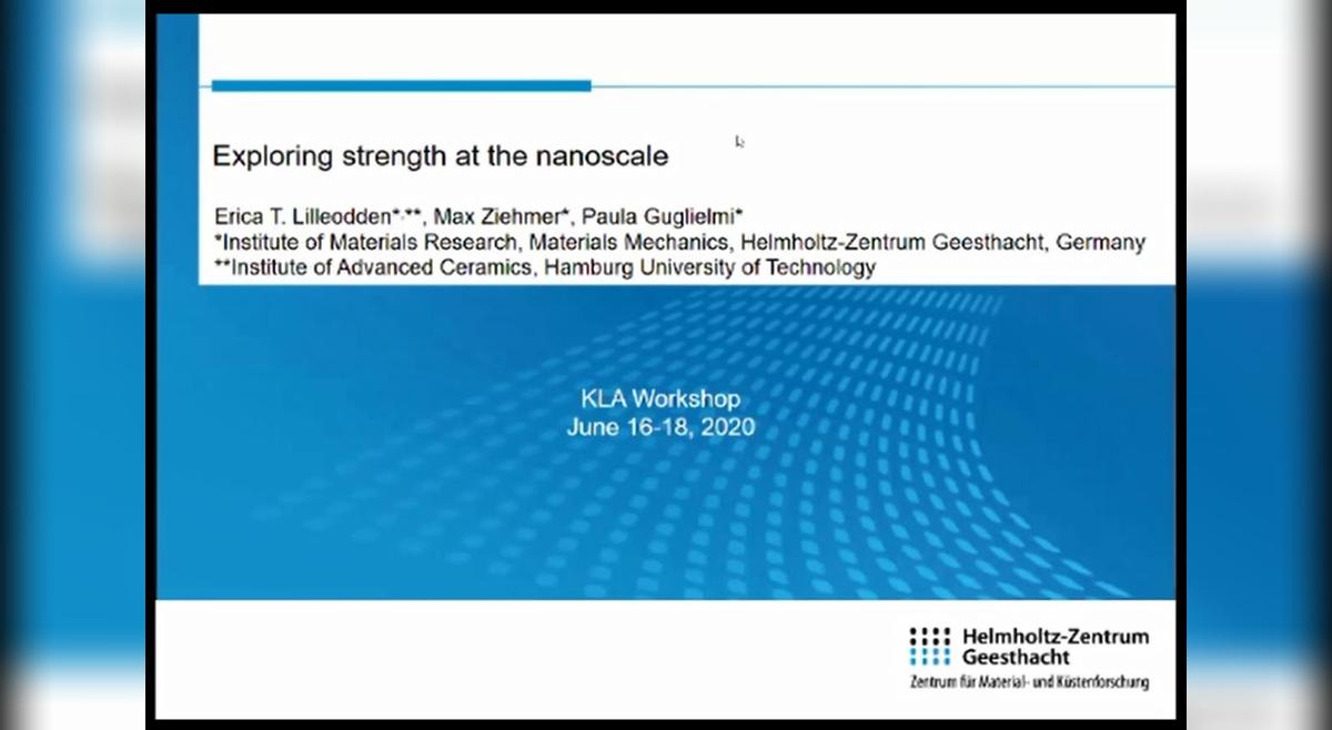 Dr. Erica Lilleodden: Exploring Strength at the Nanoscale